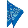 Royal Blue 22" Bandannas (12 Pack)